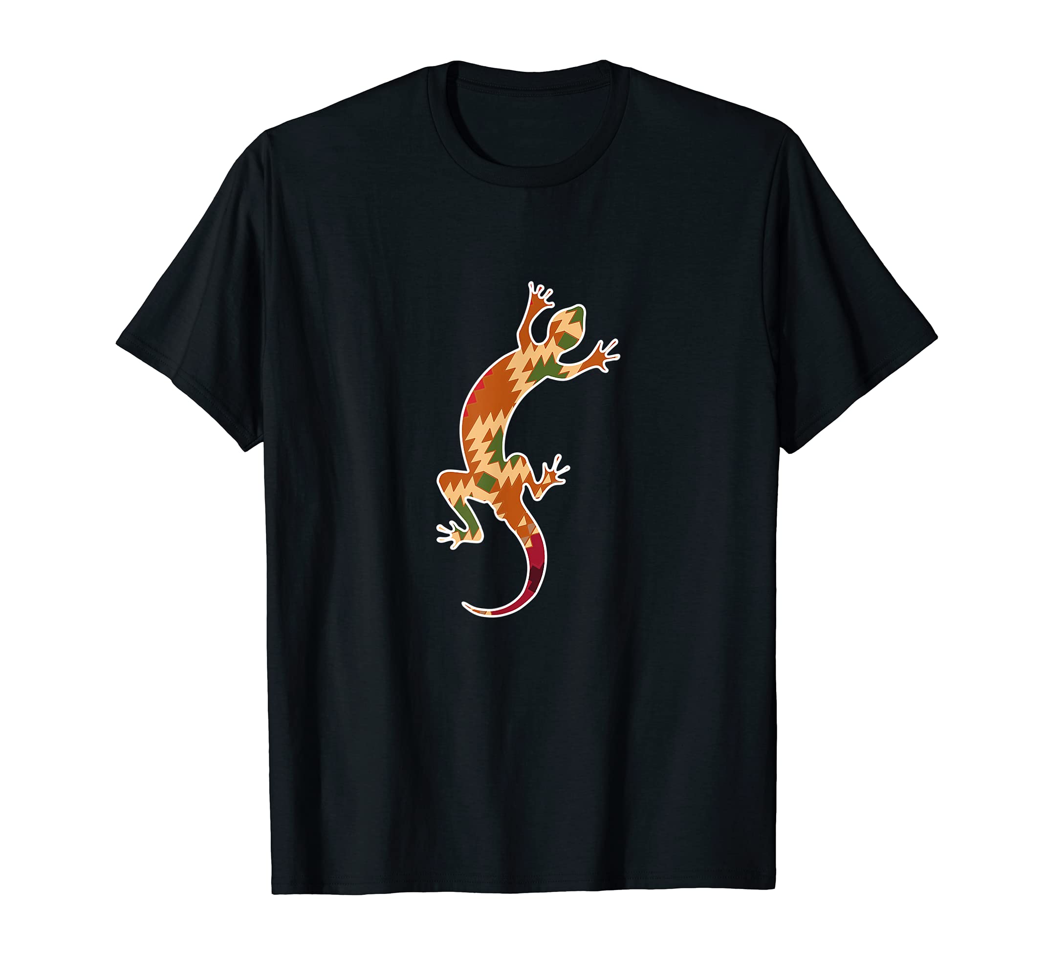 Lizard with an indigenous pattern. T-Shirt