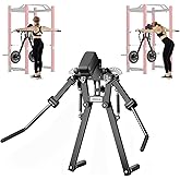 Mikolo Lateral Raise Attachment, Lateral Raise &amp; Chest Fly Machine, Shoulder Press Machines for Chest &amp; Shoulders, Power Rack Attachment with 1" Holes, Upper Body Workout Equipment for Home Gym