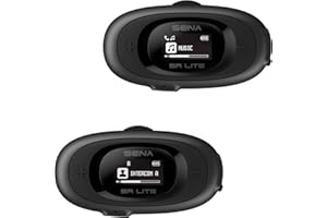 Sena 5R LITE Two-Way HD Motorcycle Bluetooth Intercom Headset, Dual Pack