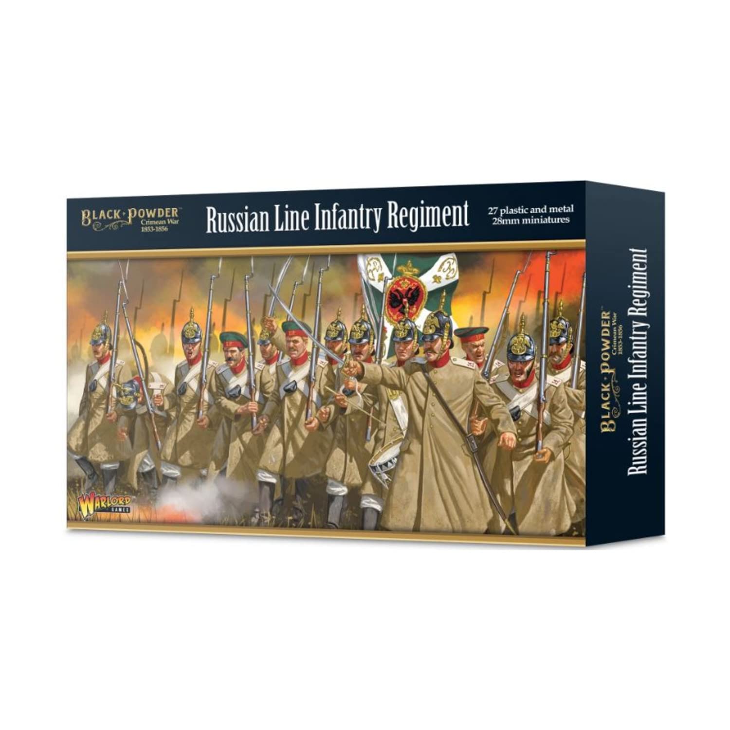 Warlord Games BlackPowder, Crimean War Russian Line Infantry