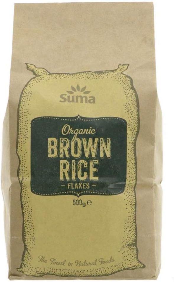 Suma Prepacks - Organic | Rice Flakes Brown - Organic | 1 X 500G