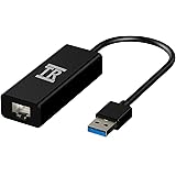 USB Netzwerkadapter,TechRise USB 3.0 zu RJ45 Gigabit Ethernet LAN Netzwerk Adapter Network Konverter Unterst&uuml;tzung 10/100/1000 Mbps
