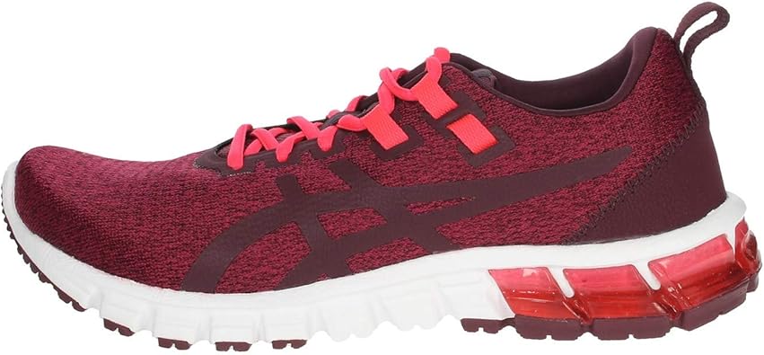 tenis asics vermelho feminino