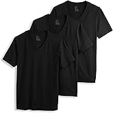 Jockey Men's Undershirt Cotton Stretch V-Neck Undershirt - 3 Pack