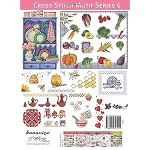 Cross Stitch Motif Series 6: Kitchen: 180 New Cross Stitch Models