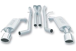 BORLA 140165 Cat-Back Performance Exhaust System for 2005-2006 Pontiac GTO 6.0L V8 Automatic/Manual Transmission Rear Wheel Drive Coupe.