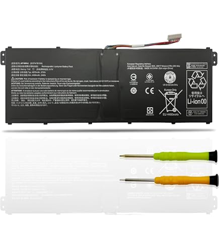 Replacement Battery For Acer Aspire 3 A315-51, A315-21, A114-31 - AP16M5J, 7.7V 37Wh Li-Ion