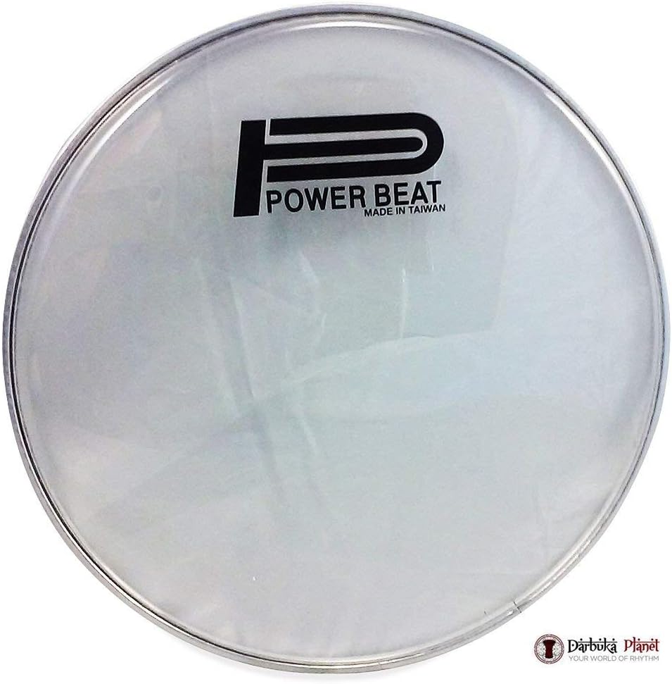 Transparent Power Beat 9'' Darbuka Sombaty Skin Doumbek Head Original