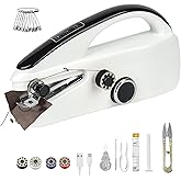 Handheld Sewing Machine,Two Speed Adjustment Electric Mini Sewing Machine,Easy to Use and Fast Stitch Suitable for Clothes,Fa