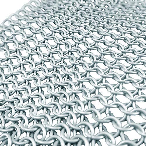 Mythrojan Chainmail Cast Iron Scrubber Cast Iron Maintenance For Lodge