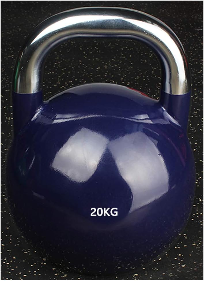 Metal Kettle Bell Exercise Kettlebell,Weight Training Equipment, Kettlebell with Handle Choose Your Weight Size