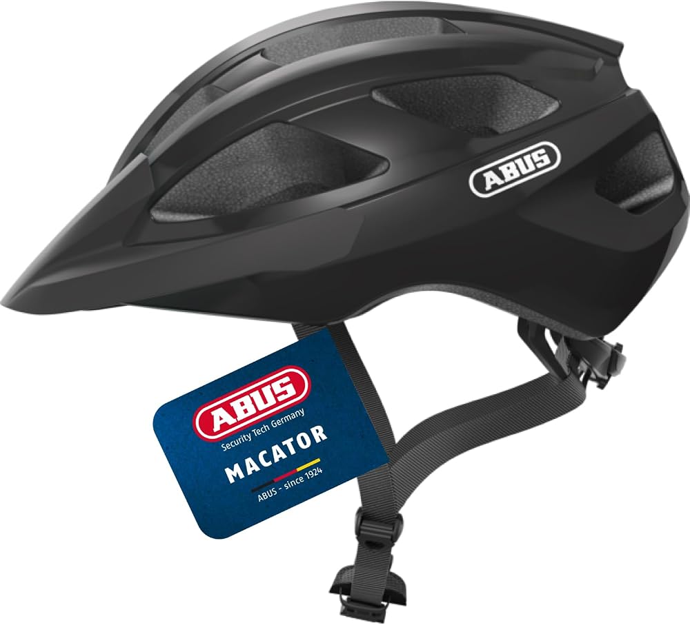 ABUS Macator Road Bike Helmet Sporty Beginner Unisex Visor Included