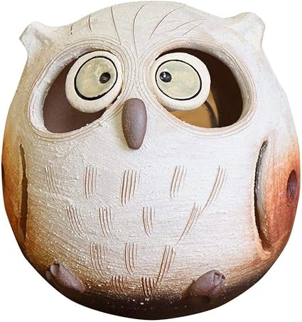 Amazon 1個 信楽焼ふくろうあかり 径cm フクロウ 手作り 陶器 照明 間接照明 インテリア 電気 コード付 透かし 信楽焼 可愛い ライト 寝室 こだわり食器と雑貨のお店irodori デスクライト 通販