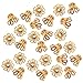 100pcs Gold Plated Filligree Flower Cup Shape Bead Caps 7mm ~Jewelry Making~
