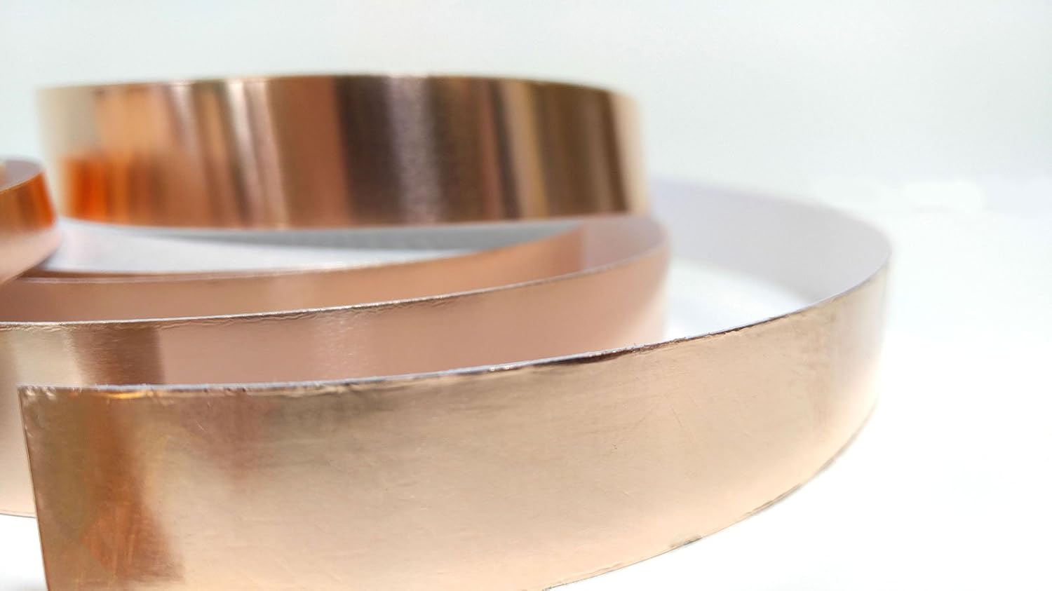 EVG 10mm X 25m Slug Copper Tape, Golden, 10mm (W) x 25m (L) - Image 3