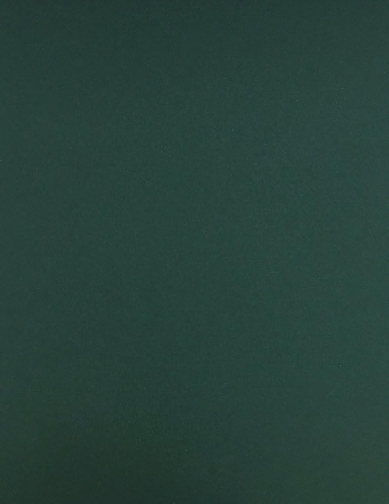 Timber Green / DARK GREEN Cardstock Paper 8.5 x 11 inch PREMIUM 80 LB