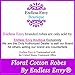 Bridesmaids Robes Floral Wedding Bride by Endless Envy (White)