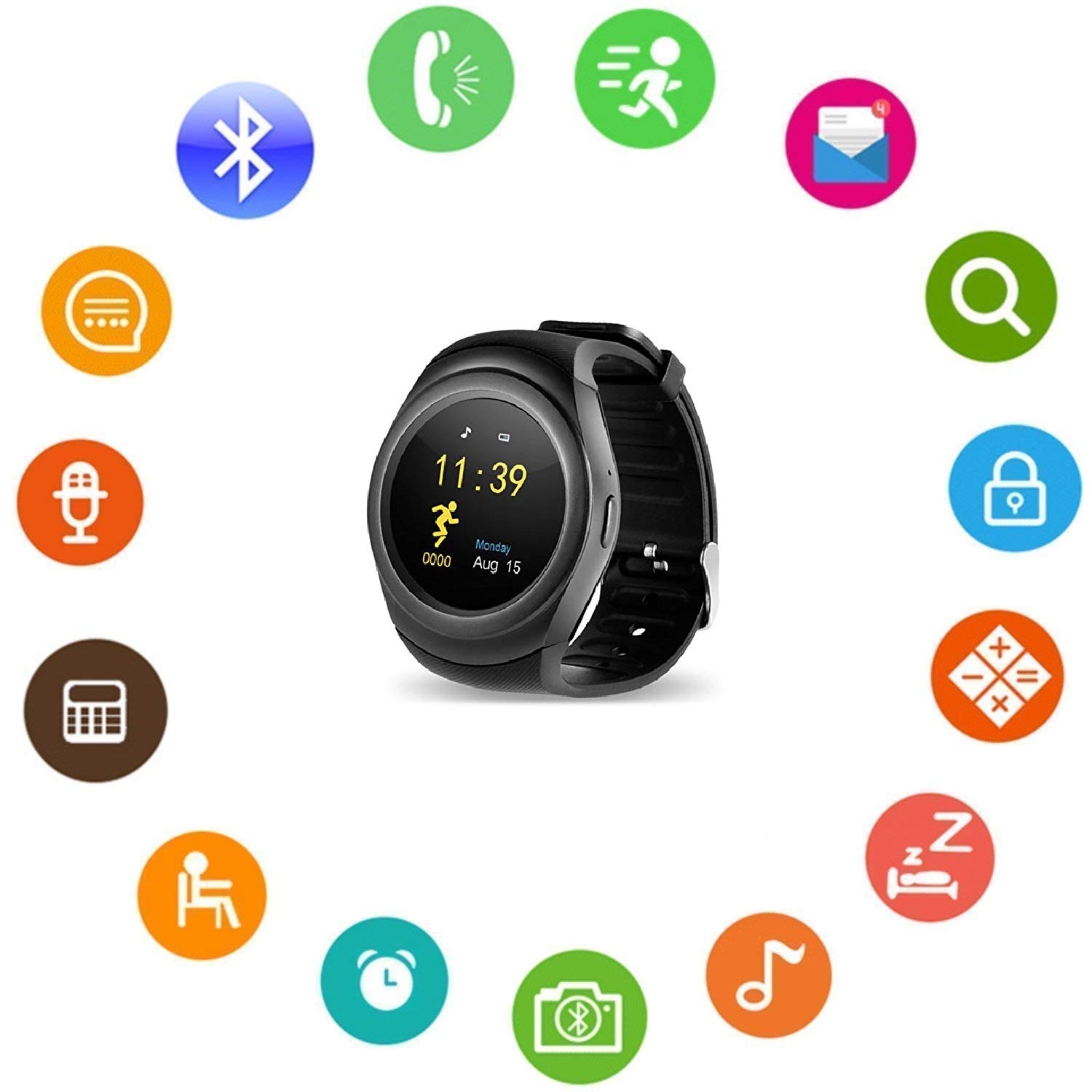 rewy heypex blk y1 smartwatch