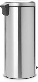 Brabantia NewIcon Pedal Bin 30 L Matt Steel Soft Closure with Inner Bucket view 4
