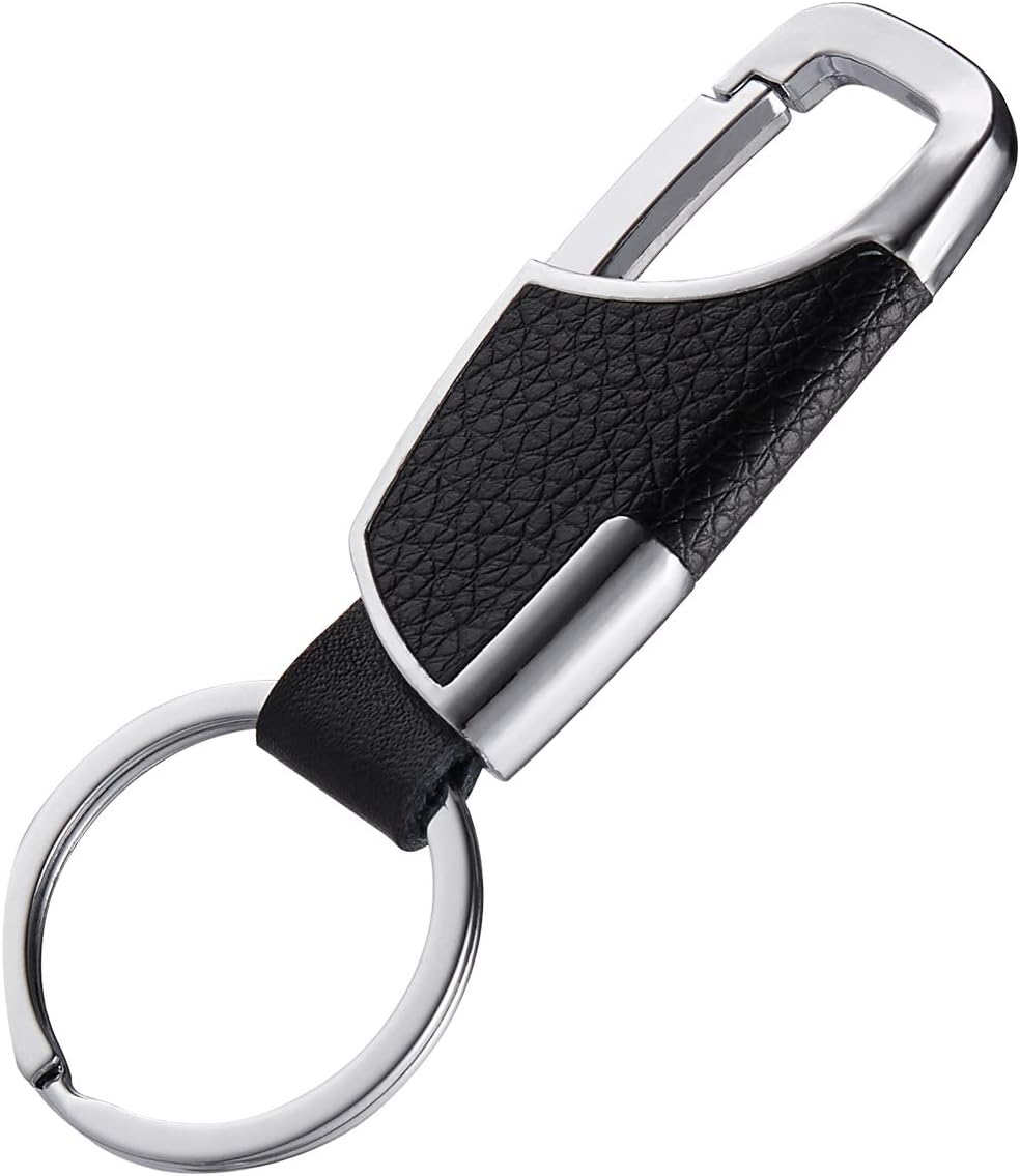 BAKUNPremium Handmade Car Leather Valet Keychain Key Organizer For Men Women, Home Key Chain Key Ring Key Holder