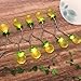 Pineapple String Lights, 10LED 10 Ft Battery Operated Pineapple Lights for Decoration Home Bedroom Patio Balcony Party Festival Birthday Wedding(Warm White)