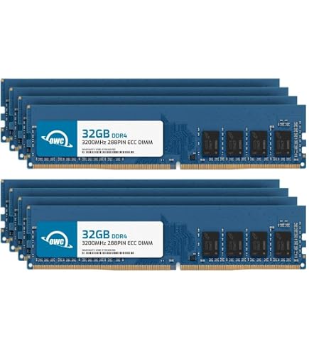 OWC 32GB DDR4 3200MHz PC4-25600 CL22 2RX4 ECC Registered RDIMM 1.2