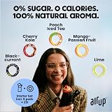 AIR UP Original Twist Pro Starter Set 600ml Blue with 5 Pod Flavours view 3