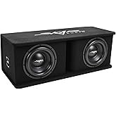Skar Audio Dual 10" 2400W Loaded SDR Series Vented Subwoofer Enclosure | SDR-2X10D4