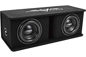 Skar Audio Dual 10" 2400W Loaded SDR Series Vented Subwoofer Enclosure | SDR-2X10D4