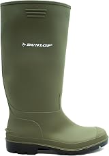 Dunlop Grisport Unisex Dunlop Budget Welly Multisport Green UK 8 view 3