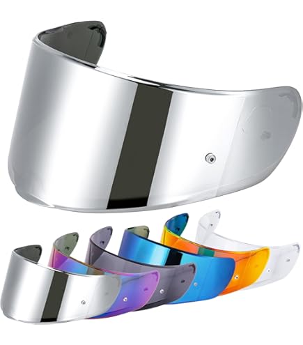 フェイススチーマー シルバー Amazon.com: JQF Gear Helmet Visor Shield for SEDICI Strada II and