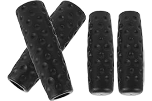 Yardwe Microphone Stand Locking Nuts 4Pcs Black Replacement Parts for Karaoke and Live Stage Performance