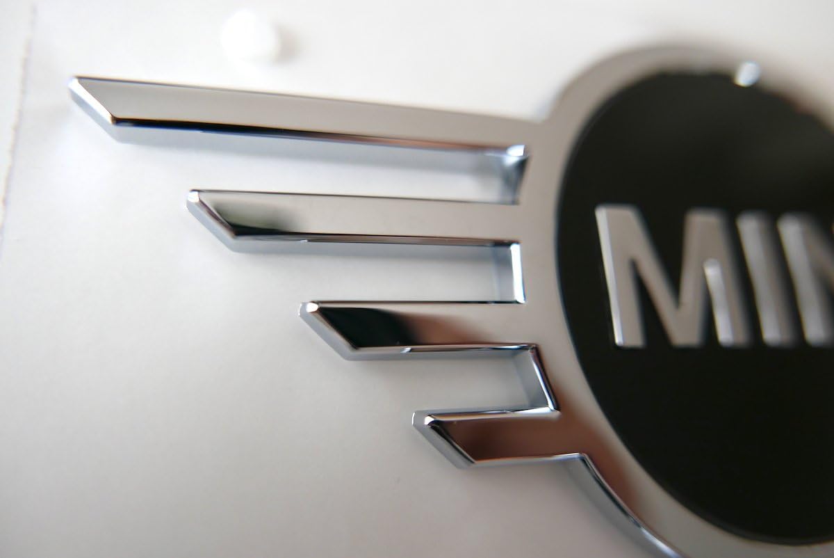 Amazon 正規輸入品 Bmw Mini純正部品 ニューデザイン エンブレム フロント リア セット 交換説明書付属 エンブレム 車 バイク