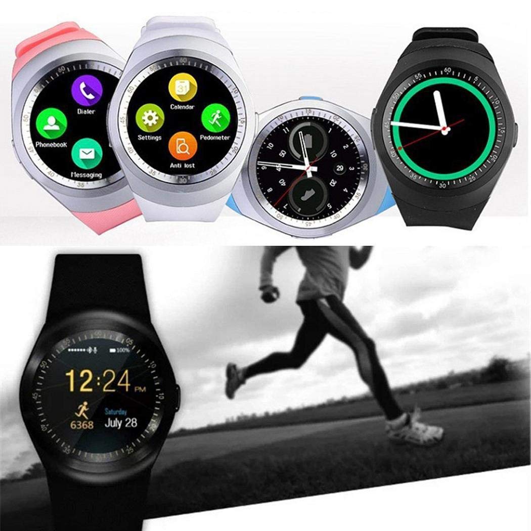 Actividad Smartwatch Monitoreo del Sueño Bluetooth Reloj Inteligente Soporte de Tarjeta SIM para Android