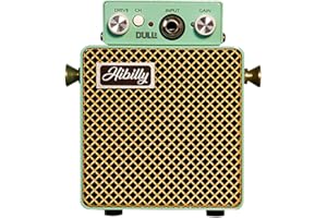 Hibilly Dull3 Mini Guitar Amplifier Rechargeable Guitar Compact and Pocket Amp for Professional Performances and Practice Ses