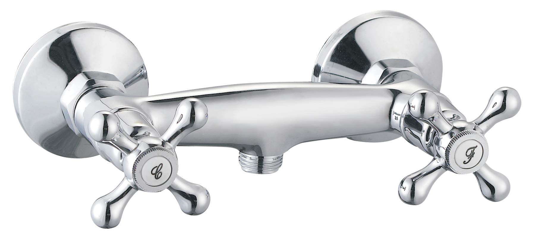 Rousseau Beverley 4040123 Chrome Shower Mixer Tap