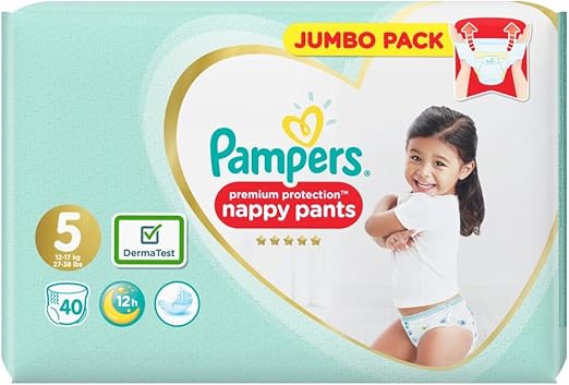 pampers nappy pants 5 plus