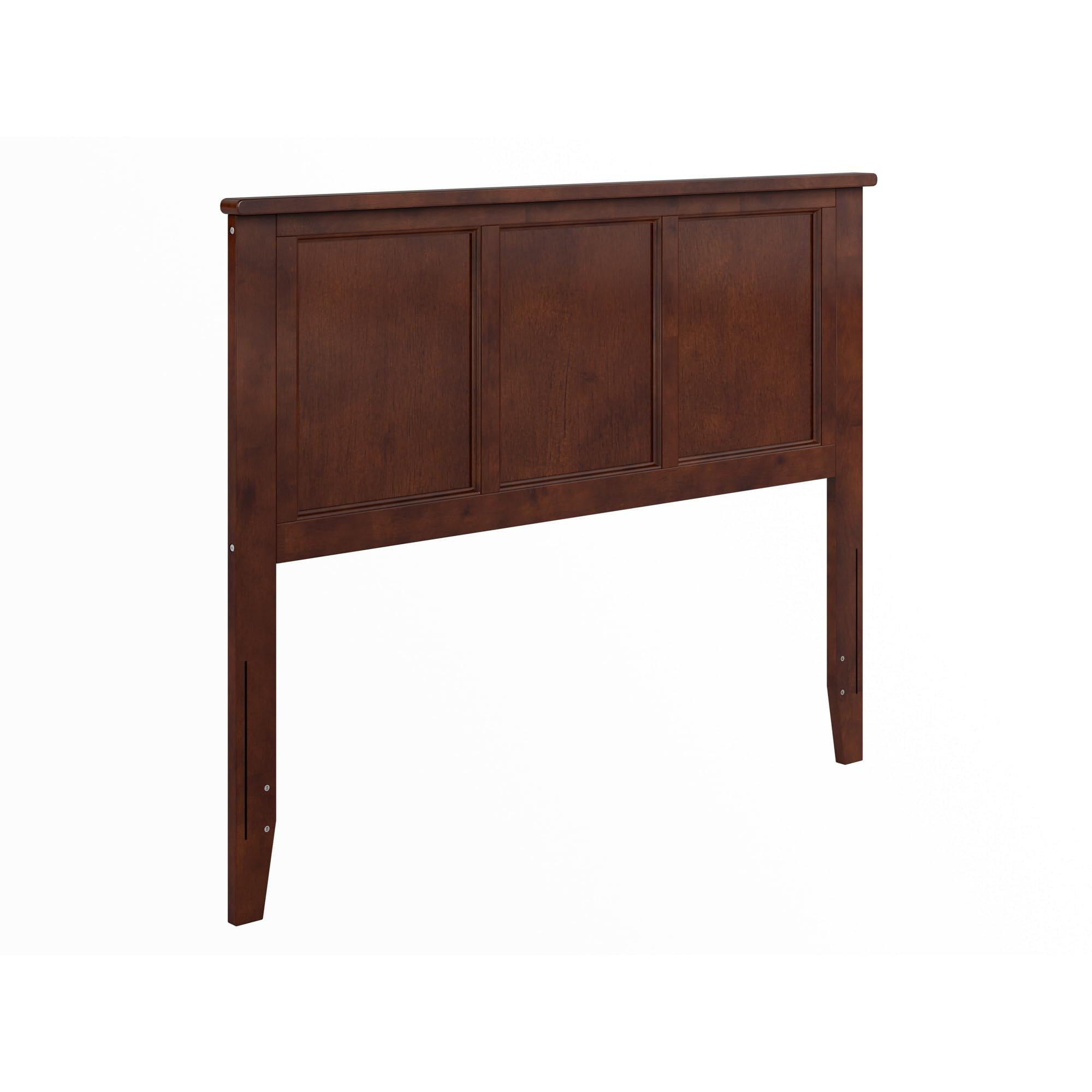 Photo 1 of AFI, Madison Full Solid Wood Panel Headboard with Attachable Charger, Walnut