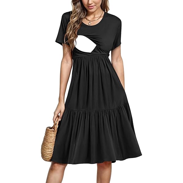 Nursing Dresses Breastfeeding Dress for Women