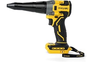Cordless Rivet Gun Compatible with Dewalt 20V MAX Battery(Tool Only), 2248Lbf Electric Brushless Blind Riveter Tool, Pop Rive