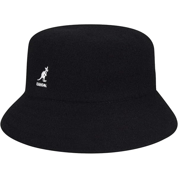 Kangol Plush Wave Puff Bucket Black S/M at Amazon Women display picture 3