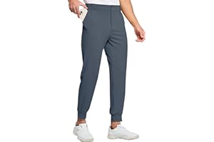 Willit Men's Golf Joggers Pants Stretch Slim Fit Work Dress Pants Quick Dry Athletic Pants with Pockets