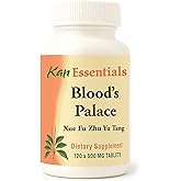 Kan Herb Company Blood’s Palace – Traditional Chinese Herbal Blend to Support Circulation, Liver Qi, Emotional Balance, and Overall Wellness, Herbal Supplement Tablets for Pets, 120 Tablets
