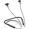 Neckband Bluetooth Headphones Wireless Earbuds for Samsung S25 Ultra S24 S23 FE S22 A53 A14, Sport Headphones HiFi Stereo Surround Sound Ear Buds for iPhone 16 15 14 Pro Max 13 Plus Pixel 9 8 7 6 A