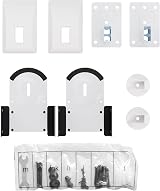 Suptek Dual Side Clamping Bookshelf Speaker Wall Mount (2 Pack) White SPM201W view 6
