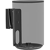 PUTORSEN Speaker Wall Mount for Sonos Era 100,Tilt & Swivel Speaker Shelf Bracket for Better Audio Enjoyment,Cable Management,Hold up to 6.6lbs (1 Pack Black)