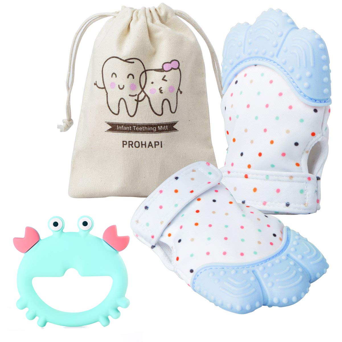 baby teething mitten amazon