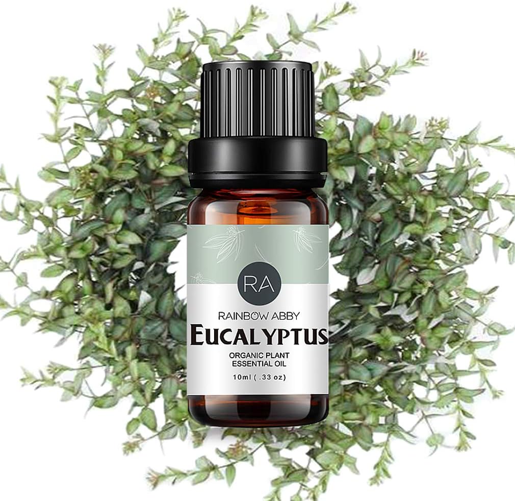 Eucalyptus Essential Oil 100% Pure Oganic Plant Natrual Eucalyptus Oil for Diffuser Aromatherapy Message Skin Care Sleep - 10ML