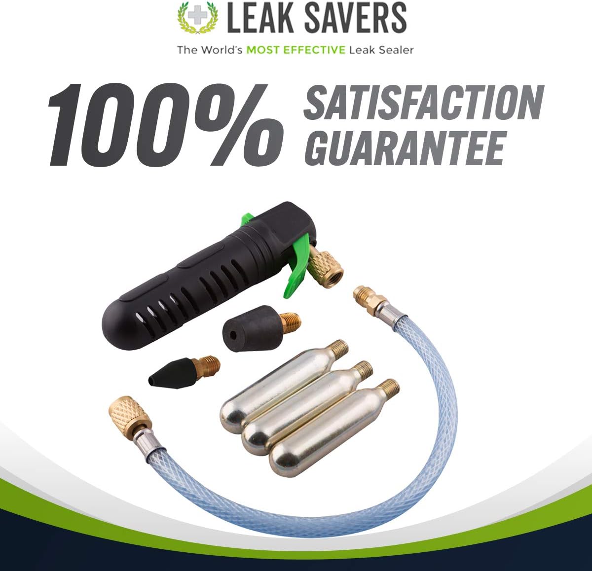 Leak Shot HVAC (by Leak Saver) - Professional Condensate Line Blaster and Leak Saver Leak Sealant Injector for Air Conditioning and Refrigeration Systems: Automotive