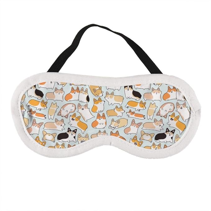 Dogs_wps图片 Cotton Sleeping Eye Mask Eye Cover for